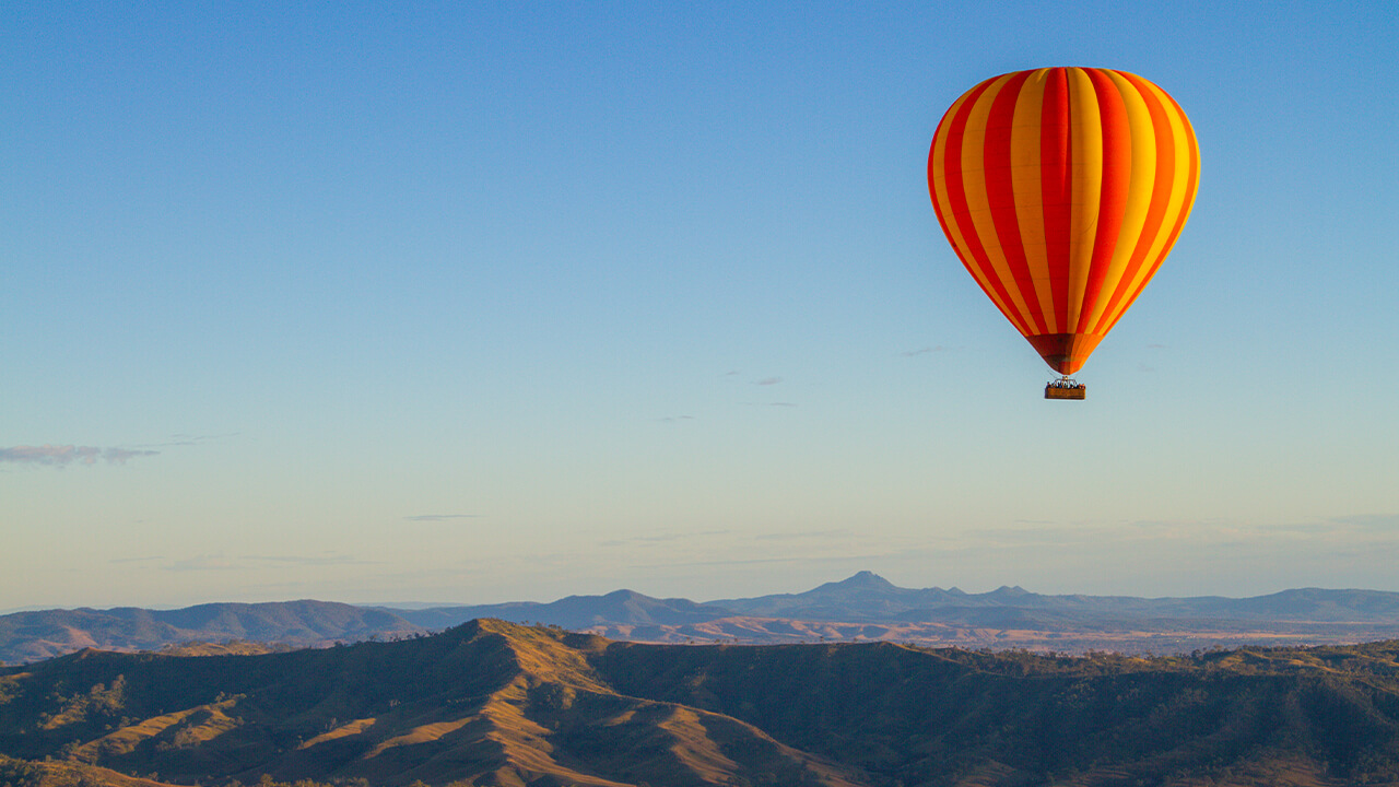 Hot Air Balloon Scenic Rim